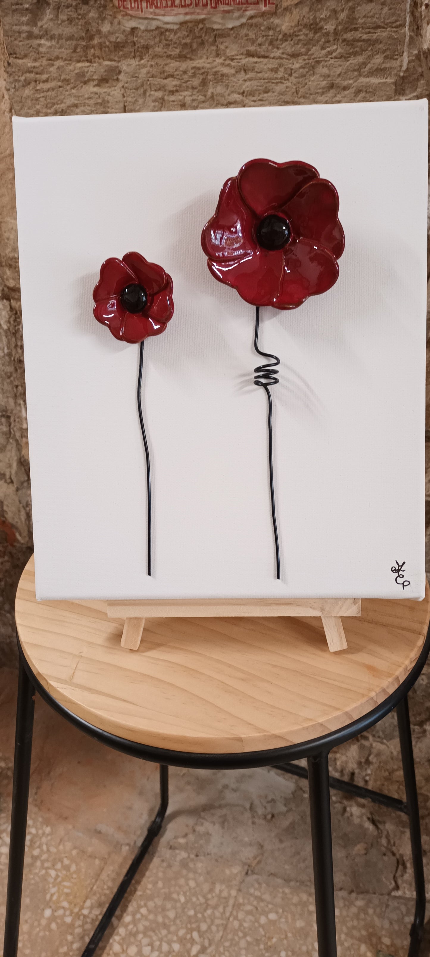 TABLEAU DE COQUELICOTS