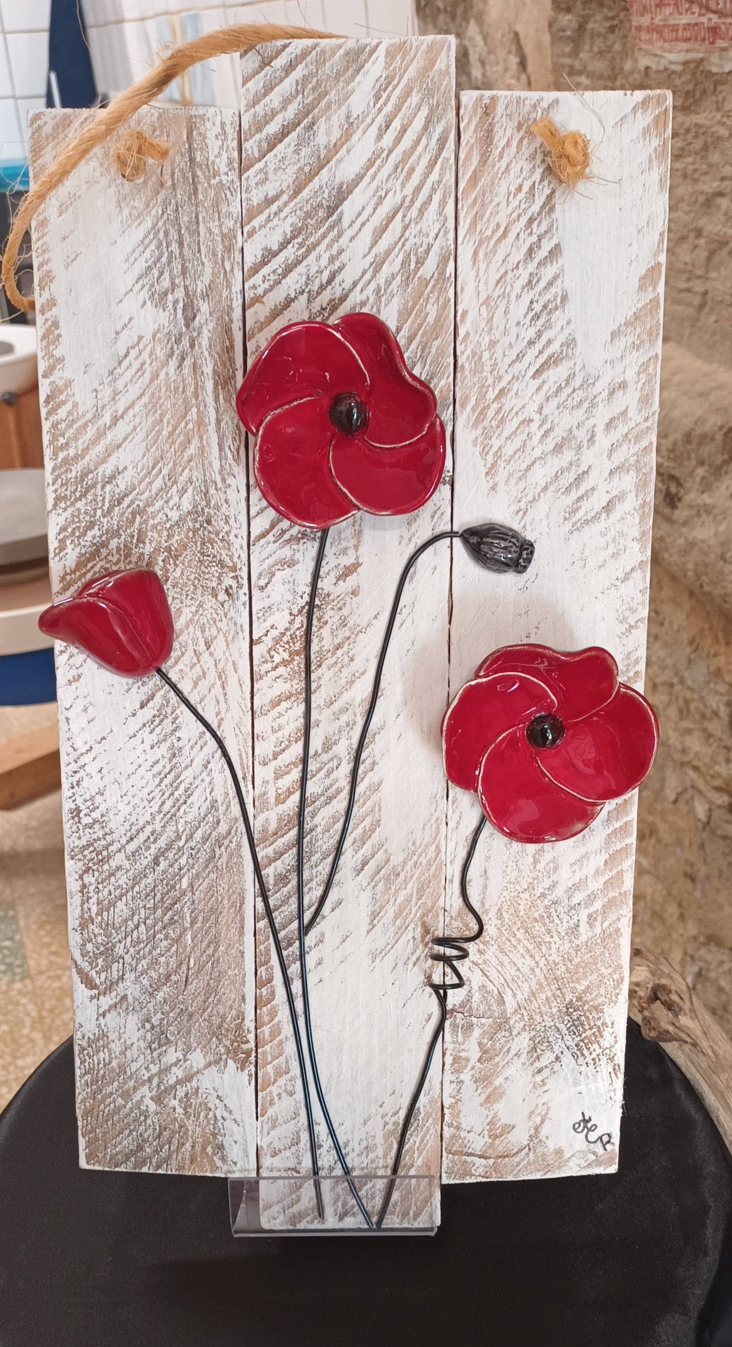 TABLEAU DE COQUELICOTS